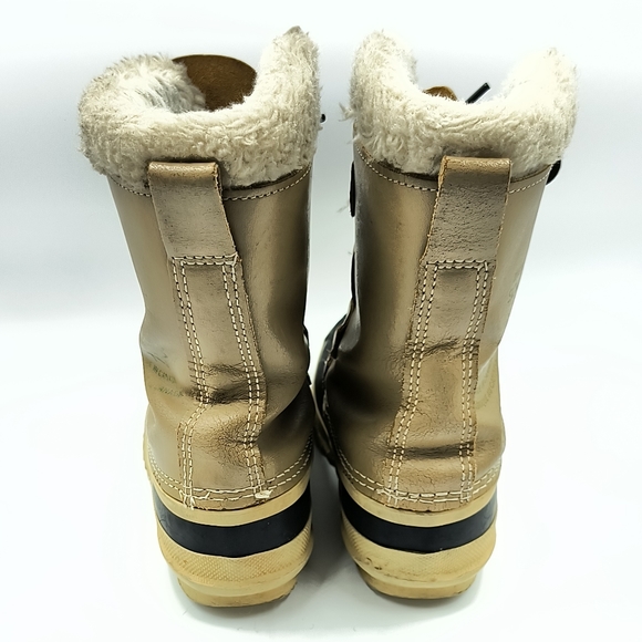SOREL Manitou Vintage Winter Snow Boots Size 5 Made in Canada Wool Lined - Picture 7 of 7